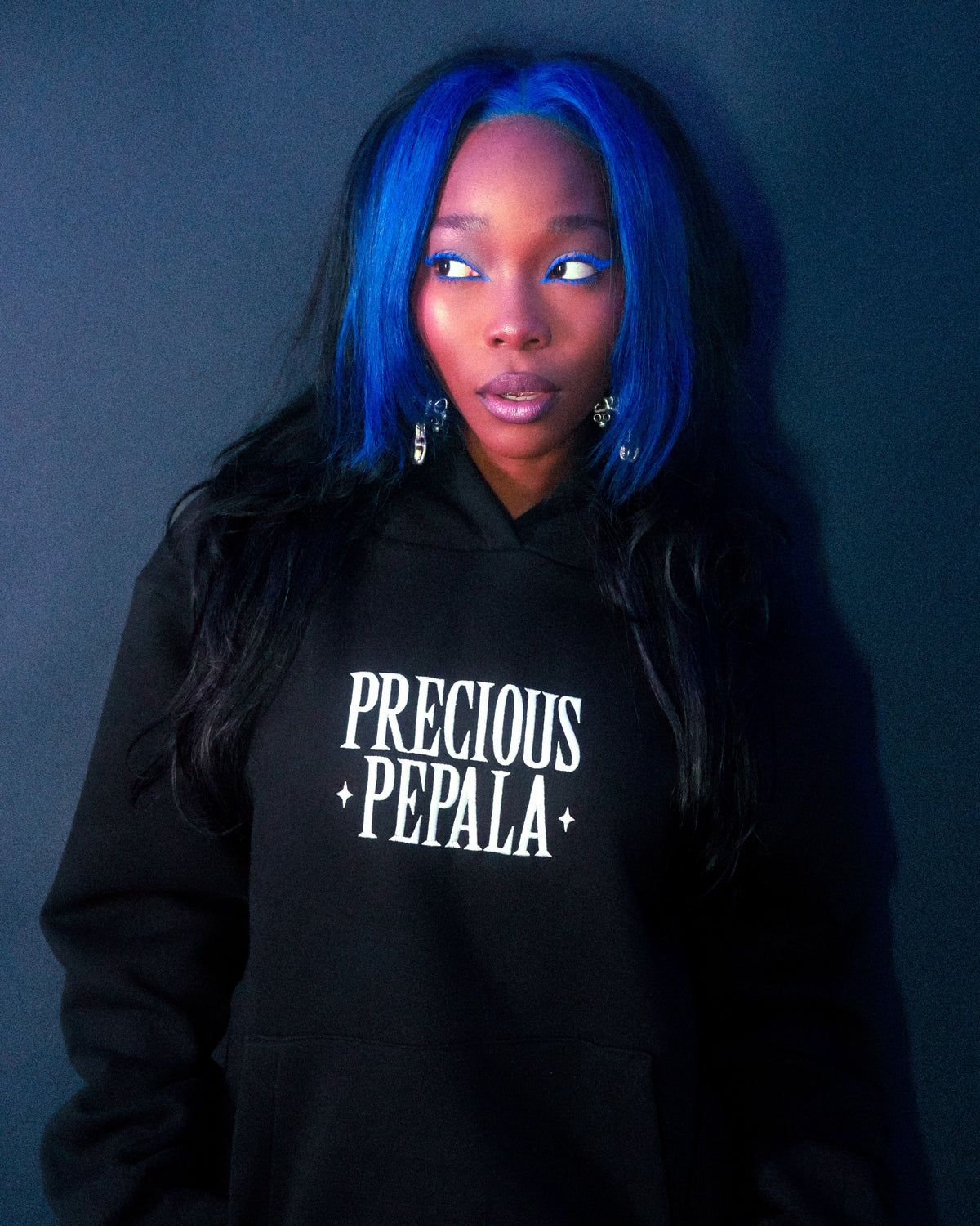 EMBROIDERED LOGO HOODIE